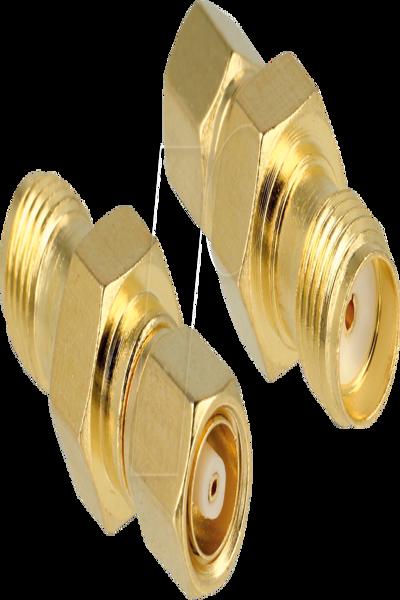 Delock RF adaptor - SMC male to SMA female - 65869