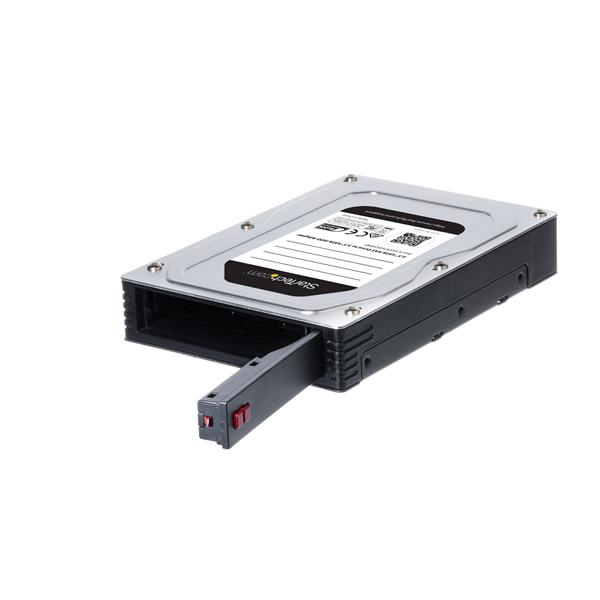 StarTech 2.5" to 3.5" Hard Drive Adapter - For SATA and SAS SSDs/HDDs - 8.89 cm (3.5") - Carrier panel - 2.5" - Serial ATA - Serial Attached SCSI (SAS) - 7,9.5,12.5,15 mm - 6 Gbit/s - 25SATSAS35HD