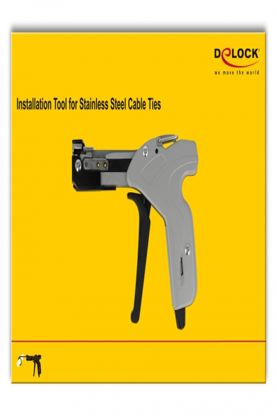 Delock Installationsverktyg för Buntband i Rostfritt Stål - 86503