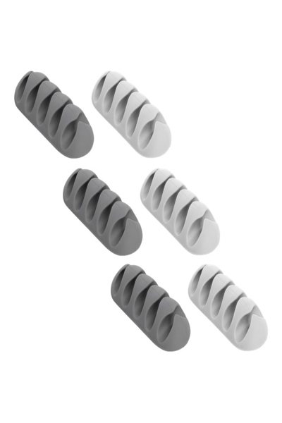 Delock med 5 genomföringar - Kabelhållarsats - 18298