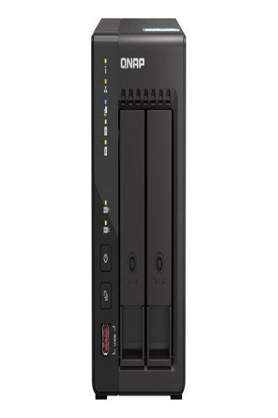 QNAP TS-253E NAS tower 8GB 16TB - TS-253E-8G/2XST8000VN004