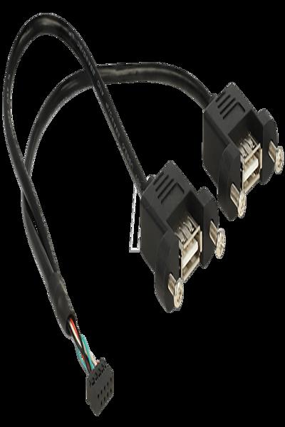 Delock USB internal to external cable - 84832