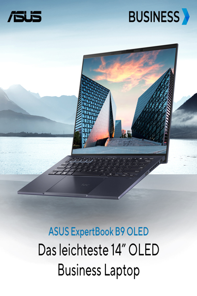 ASUS EXPERTBOOK B9 B9403CVAR-PP1735X 14" WQXGA+ CORE 7 150U NOTEBOOK - 90NX05W1-M02CV0