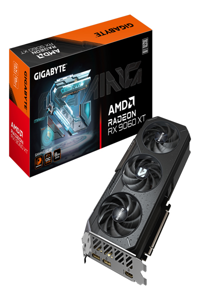 Gigabyte Radeon RX 9060 XT Gaming OC 8GB - GV-R9060XTGAMING OC-8GD