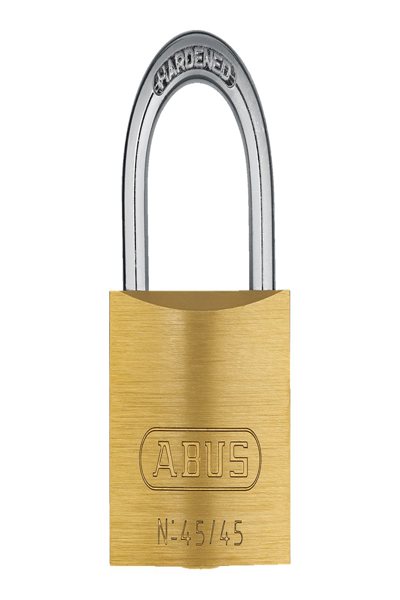 ABUS Security-Center ABSC ABVS56971 45/45 Messing-Hangschloss Lock-Tag