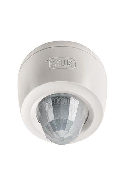Esylux EB10430848 Aufputz Decken-Bewegungsmelder 360° WeiÃŸ IP40