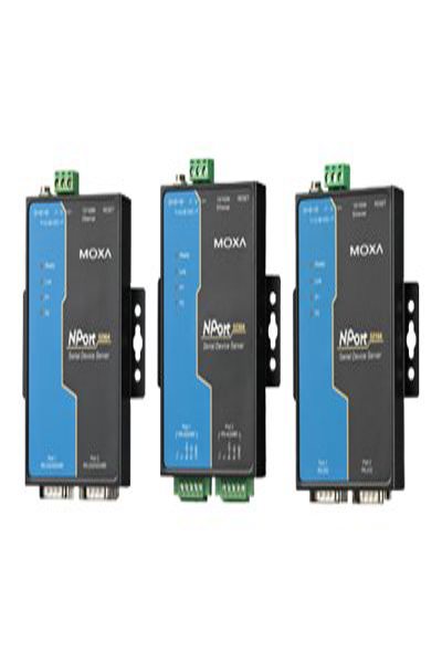 Moxa RS-232/422/485 GerÃƒÂ¤teserver NPort 5250A - Fiber Optic - 1 Gbps