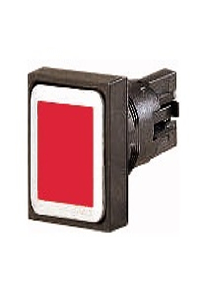 Interrupteur à bouton-poussoir Eaton Q25DR-RT noir/rouge