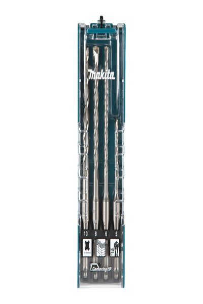 Makita E-13596 SDS-Plus rock drill set 4 parts - E-13596