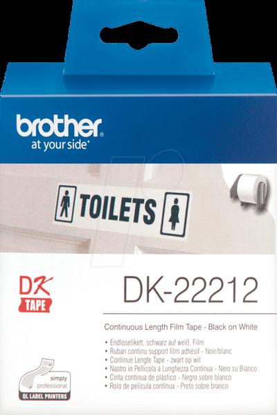 Brother DK-22212 - Permanent adhesive - DK22212