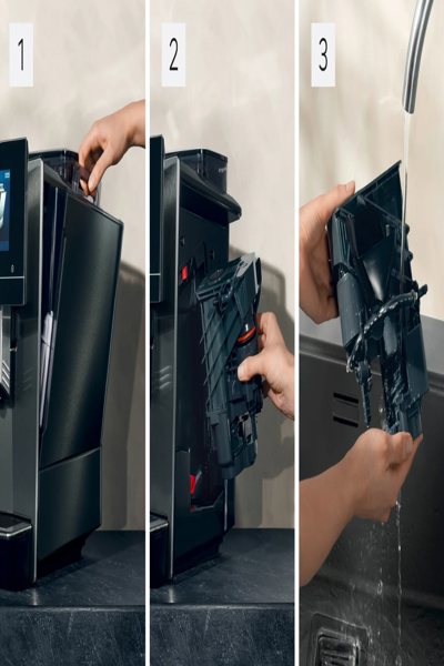 Siemens EQ900 2.3L black espresso machine - TQ907R05