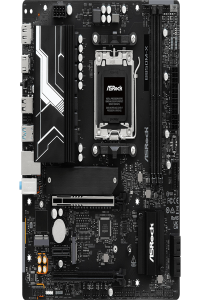 ASRock B850M-X R2.0              AM5 mATX HDMI/DP       DDR5 - 90-MXBSG0-A0UAYZ