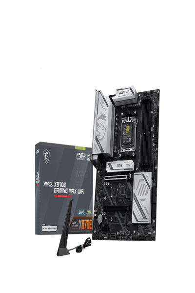 MSI MAG X870E GAMING MAX Motherboard WIFI/AMD X870/DDR5/SATA3/M.2/USB4/WiFi/BT/PCIe5.0/AM5/ATX - Motherboard - AMD Socket AM5 (Ryzen Zen4) - MAG X870E GAMING MAX WIFI