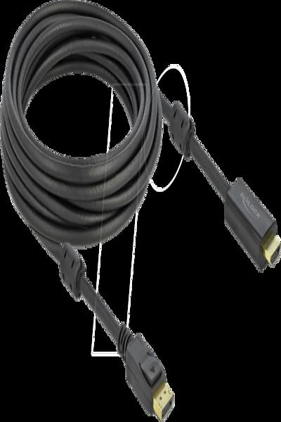 Câble adaptateur Delock - DisplayPort mâle verrouillable vers HDMI mâle