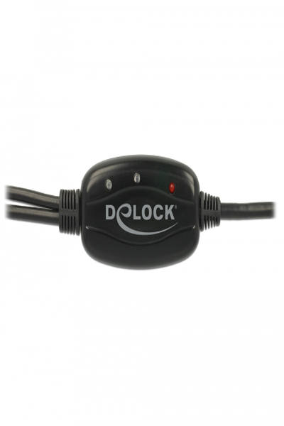 Delock Adapter USB 2.0 Typ-A > 2 x Seriell DB9 RS-232 - 63466
