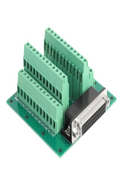 Delock Serial adapter - HD-44 to 45 pin terminal block - 66916