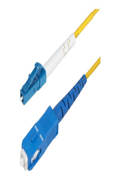 StarTech.com 5m LC till SC OS2 Single Mode Fiberkabel - SPSMLCSC-OS2-5M