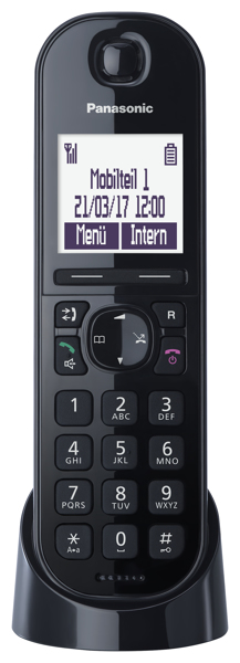 Panasonic KX-TGQ200 - Wireless digital phone - KX-TGQ200GB