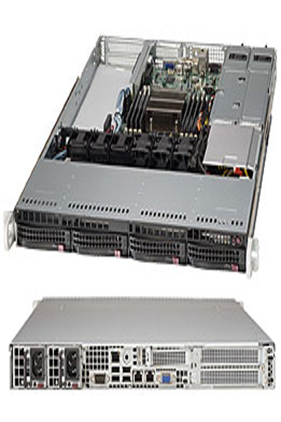 Supermicro SC815 TQ-R500WB 1U Rackmount