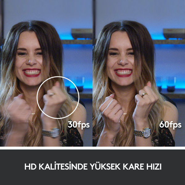 Logitech HD Pro Webbkamera C922 - Web Kamera - 960-001088