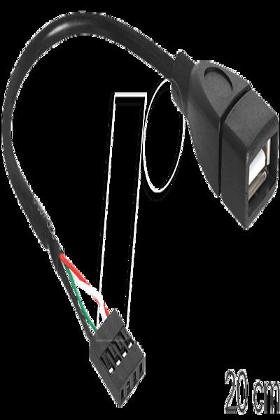 Delock USB internal to external cable - 83291