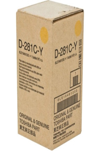 Révélateur jaune Toshiba D-281CY (24 000 pages)