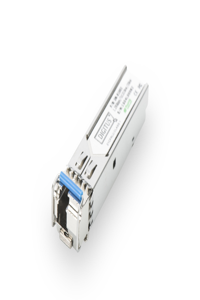 DIGITUS HP-kompatibel mini GBIC (SFP)-modul, 1,25 Gbps, 20 km, med DDM-funktion - DN-81003-01
