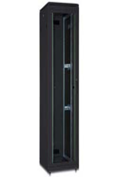 DIGITUS Network cabinet Unique series - 800x800 mm (WxD) - Freestanding rack - 36U - 800 kg - Black