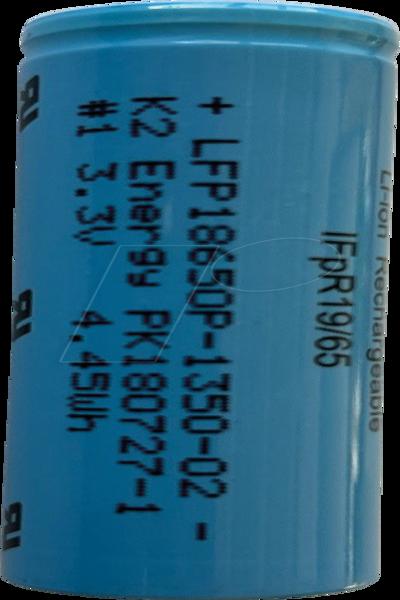 Frei LIFEPO4 18650FPZ - Industriezelle, LiFePO, 18650, 3,2 V, 1250 mAh, Z-LÃƒÂ¶tfahnen - 1,250 mAh