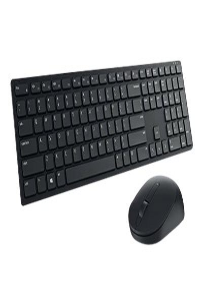 Dell KM5221W - Full-size (100%) - Wireless - RF Wireless - AZERTY - Black - Mouse included - KM5221WBKB-BEL
