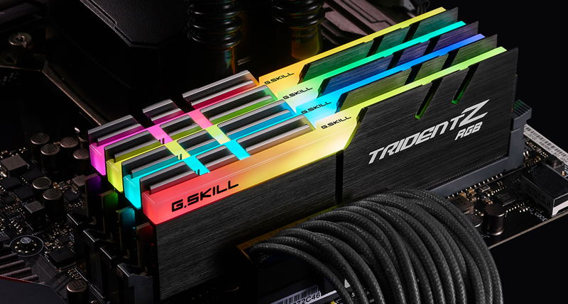 G.Skill Trident Z RGB F4-3600C18Q-64GTZR - 64 GB - F4-3600C18Q-64GTZR