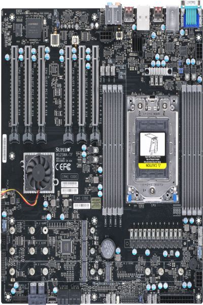 Supermicro MBD-M12SWA-TF ATX Motherboard - 2,000 GB DDR4 - MBD-M12SWA-TF