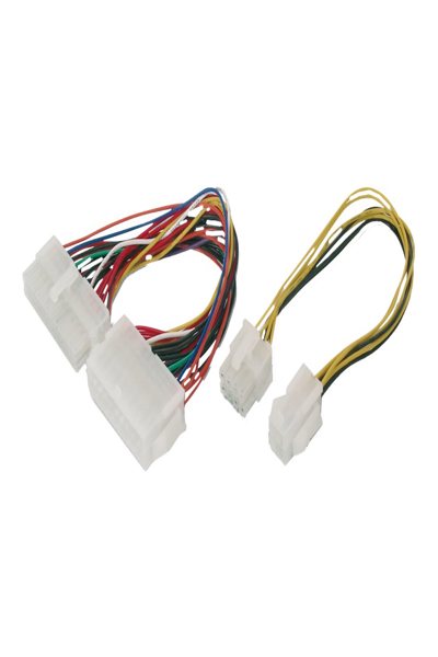 DIGITUS ATX - BTX Kabel Set - 1x Stecker. - Buchse. und 12V - Cable/adapter set - Extension Cable