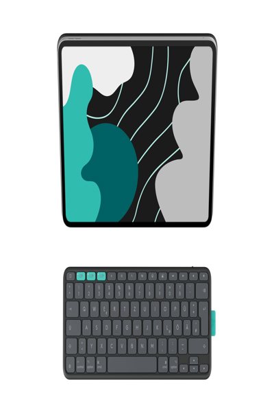 LOGITECH FLIP FOLIO KEYBOARD QWERTZ