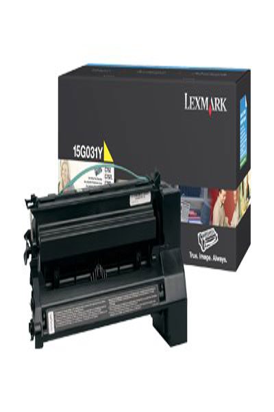 Lexmark 15G031Y - 6000 pages - Yellow - 1 pc(s)
