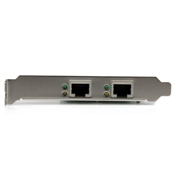 StarTech Dual Port Gigabit PCI Express Server Network Adapter Card - PCIe NIC - Internal - Wired - PCI Express - Ethernet - 2000 Mbit/s - ST1000SPEXD4