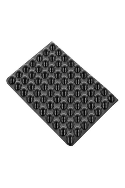 Delock Gummifötter - svarta - 18308