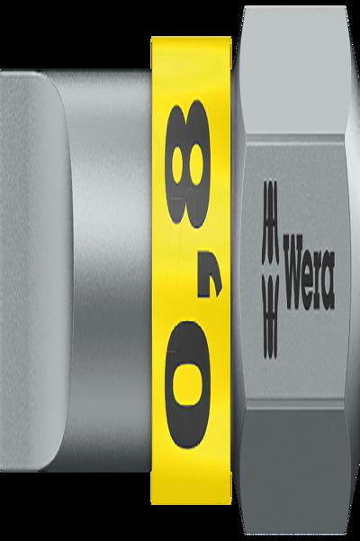 Wera 05056064001 - Embout à fente 5,5 x 25 mm