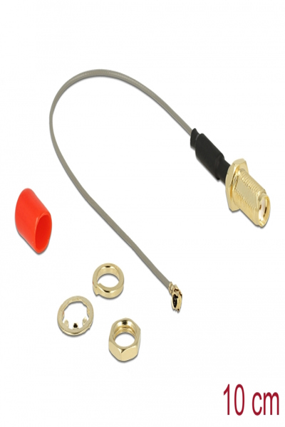 Delock Antennkabel - SMA-hona till MHF/U.FL-hane - 89832