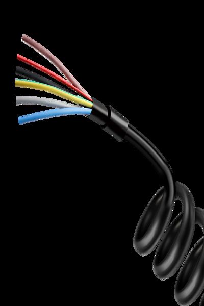 LogiLink EV Laddningskabel Typ 2 Open End 3P 16A 11kW 5m - EVC0132