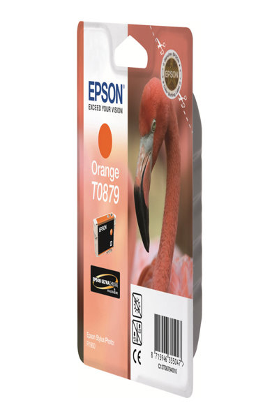 Epson Flamingo Singlepack Orange T0879 Ultra Gloss High-Gloss 2 - Encre pigmentée - 11,4 ml - 1 pièce(s)