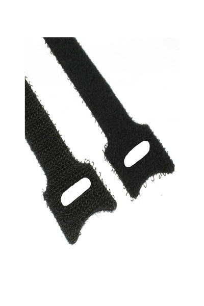 InLine Cable tie Straps hook-and-loop fastener 12x240mm 10 pcs. black - 59943N