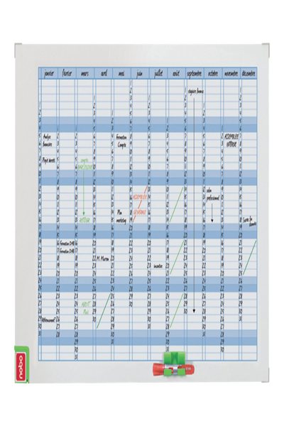 Nobo Performance - Whiteboard med raderbar kartong - 3048101