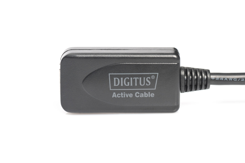 DIGITUS USB 2.0 Active Förlängningskabel 5m - DA-70130-4