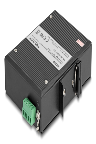 Delock Switch Industrial 5 x 10/100/1000 Gigabit Ethernet - 80162