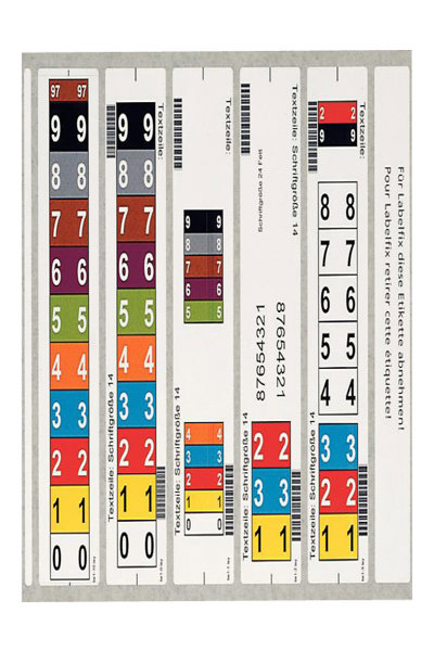 Esselte Leitz OCplus autocollant blanc