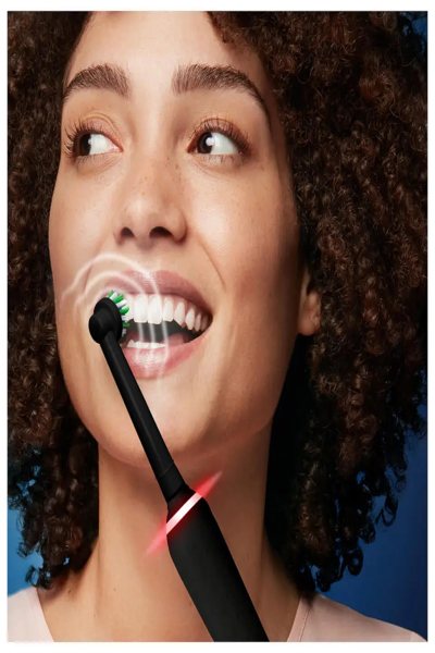 Braun Pro 3 3500 - Adult - Rotating toothbrush - Daily care - Sensitive - Whitening - Black - 2 min - 4 x 30 sec - Black
