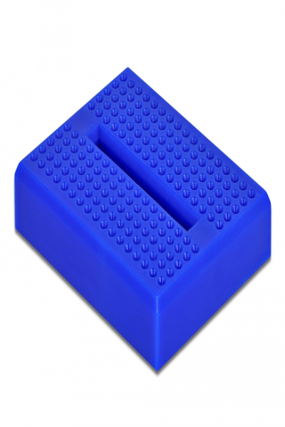 Delock Experimental Mini Breadboard 170 contacts blue - Plastic - Blue - 36 mm - 46 mm - 10 mm - Box - 18322