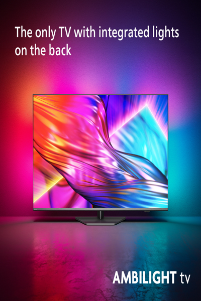Philips The One 65PUS8909/12, 65", 3840 x 2160 pixels, LED, Smart TV, Wi-Fi, Grey - 65PUS8909/12