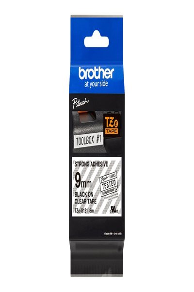 Brother TZe-S121 - Extra strong self-adhesive - TZES121